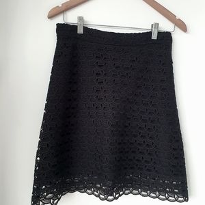 Sandro Lace Black Skirt size S